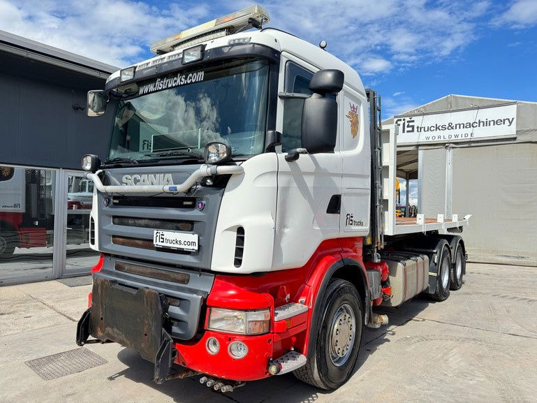 Scania R400 6x4 abroll tipper + plato - Kontejnérový podvozek/ Výměnná nástavba: obrázek 1 Scania R400 6x4 abroll tipper + plato - Kontejnérový podvozek/ Výměnná nástavba: obrázek 1