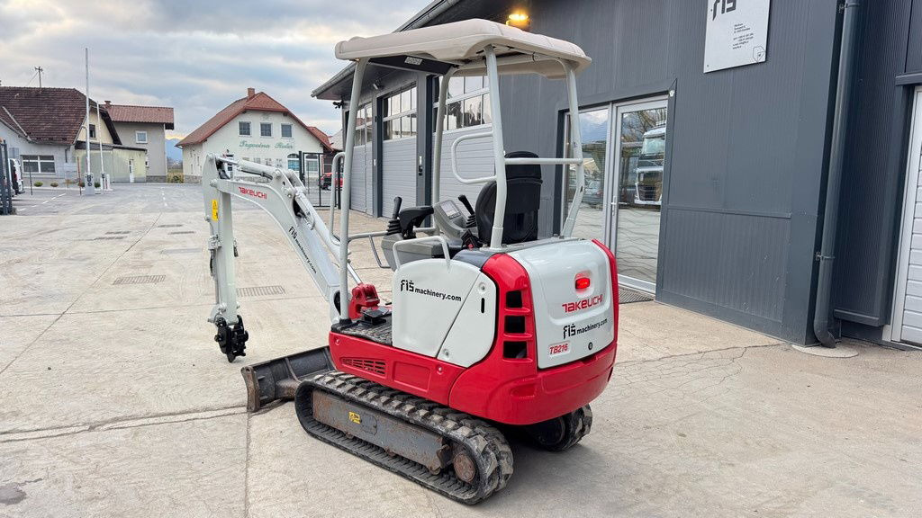 Takeuchi TB216 - 2020 Year - 1505 Hours - Mini rýpadlo: obrázek 5 Takeuchi TB216 - 2020 Year - 1505 Hours - Mini rýpadlo: obrázek 5