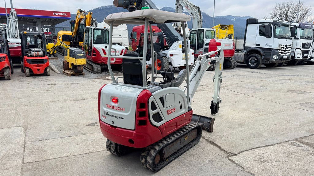 Takeuchi TB216 - 2020 Year - 1505 Hours - Mini rýpadlo: obrázek 4 Takeuchi TB216 - 2020 Year - 1505 Hours - Mini rýpadlo: obrázek 4
