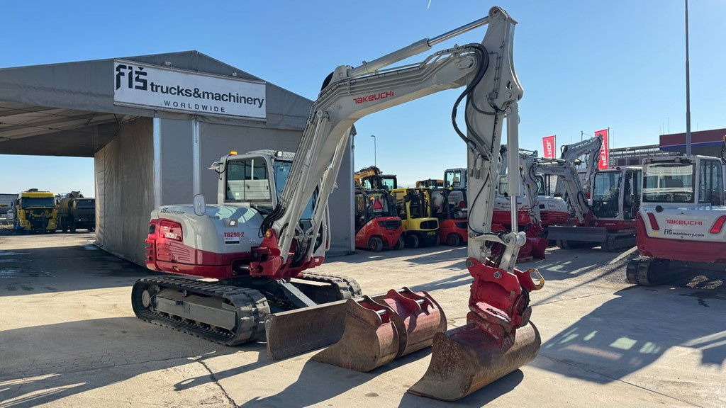 Takeuchi Takeuchi TB290-2 - 2022 Year - Powertilt - 3X Buckets - 945 Hours - Mini rýpadlo: obrázek 5 Takeuchi Takeuchi TB290-2 - 2022 Year - Powertilt - 3X Buckets - 945 Hours - Mini rýpadlo: obrázek 5