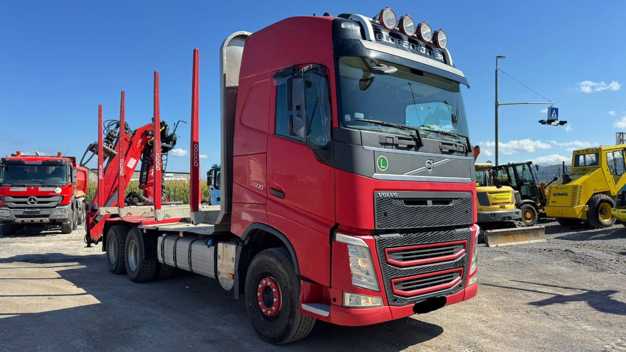 Volvo FH 500 500 6x4 forest truck - Epsilon 110Z - scissors - Kontejnérový podvozek/ Výměnná nástavba: obrázek 3 Volvo FH 500 500 6x4 forest truck - Epsilon 110Z - scissors - Kontejnérový podvozek/ Výměnná nástavba: obrázek 3