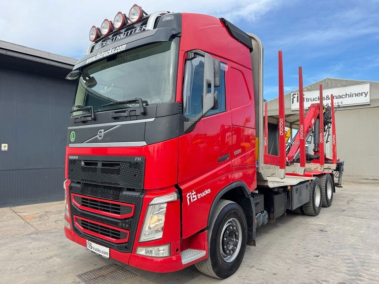 Volvo FH 500 6x4 forest truck - Epsilon 110Z - scissors - Kontejnérový podvozek/ Výměnná nástavba: obrázek 1 Volvo FH 500 6x4 forest truck - Epsilon 110Z - scissors - Kontejnérový podvozek/ Výměnná nástavba: obrázek 1