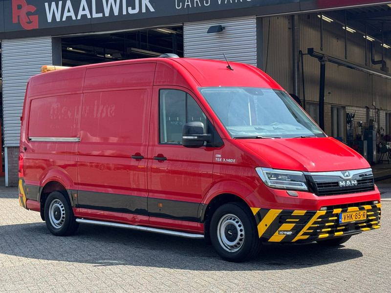 MAN TGE 3.140 E Elektrisch NIEUWE APK 11-2027 Actieradius 130 km - Furgon, Elektrická dodávka: obrázek 1 MAN TGE 3.140 E Elektrisch NIEUWE APK 11-2027 Actieradius 130 km - Furgon, Elektrická dodávka: obrázek 1