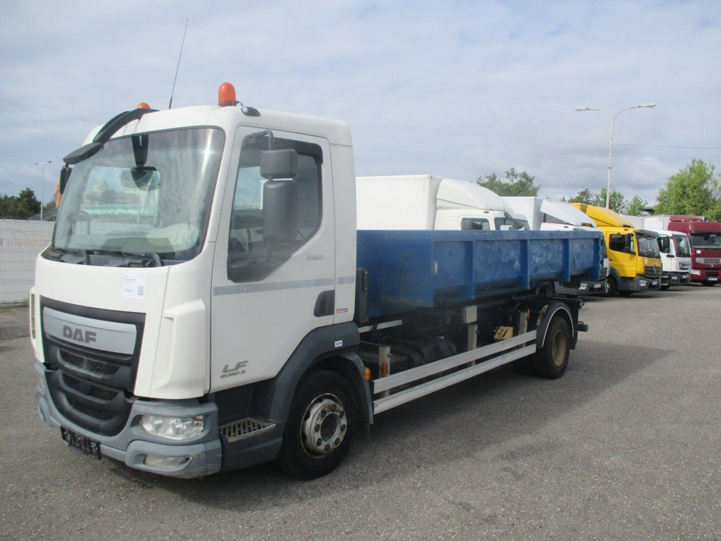 DAF LF 12.250 - Hákový nosič kontejnerů: obrázek 1 DAF LF 12.250 - Hákový nosič kontejnerů: obrázek 1