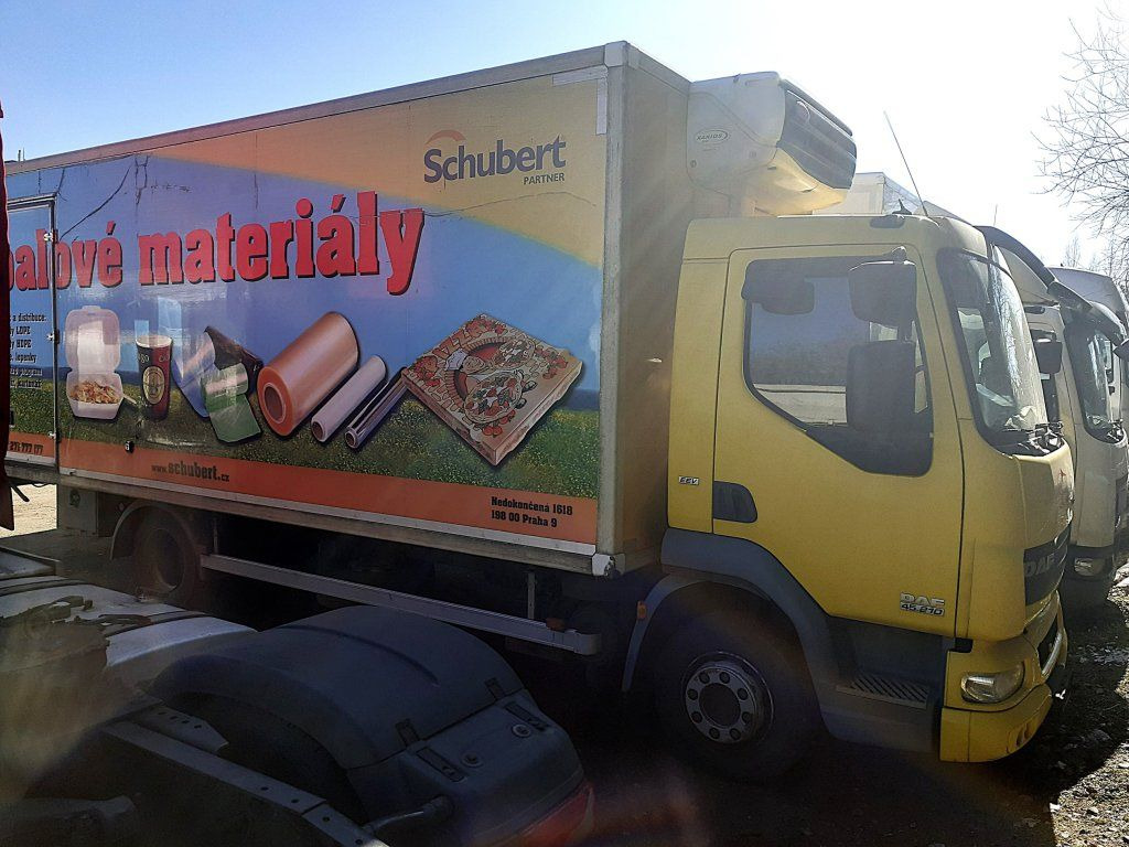 DAF LF45.210 mit Carrier Motorschaden engineproblem - Chladírenský nákladní automobil: obrázek 1 DAF LF45.210 mit Carrier Motorschaden engineproblem - Chladírenský nákladní automobil: obrázek 1