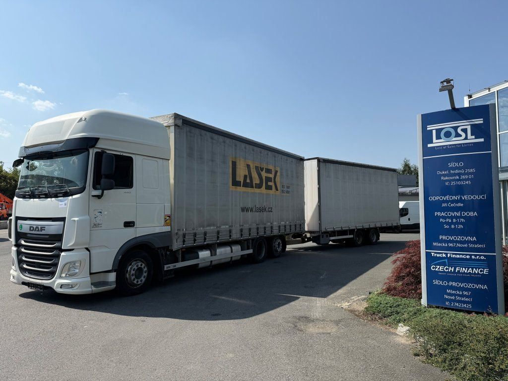 DAF XF440 EURO 6 6x2 + Agrikom - Plachtový nákladní auto: obrázek 1 DAF XF440 EURO 6 6x2 + Agrikom - Plachtový nákladní auto: obrázek 1