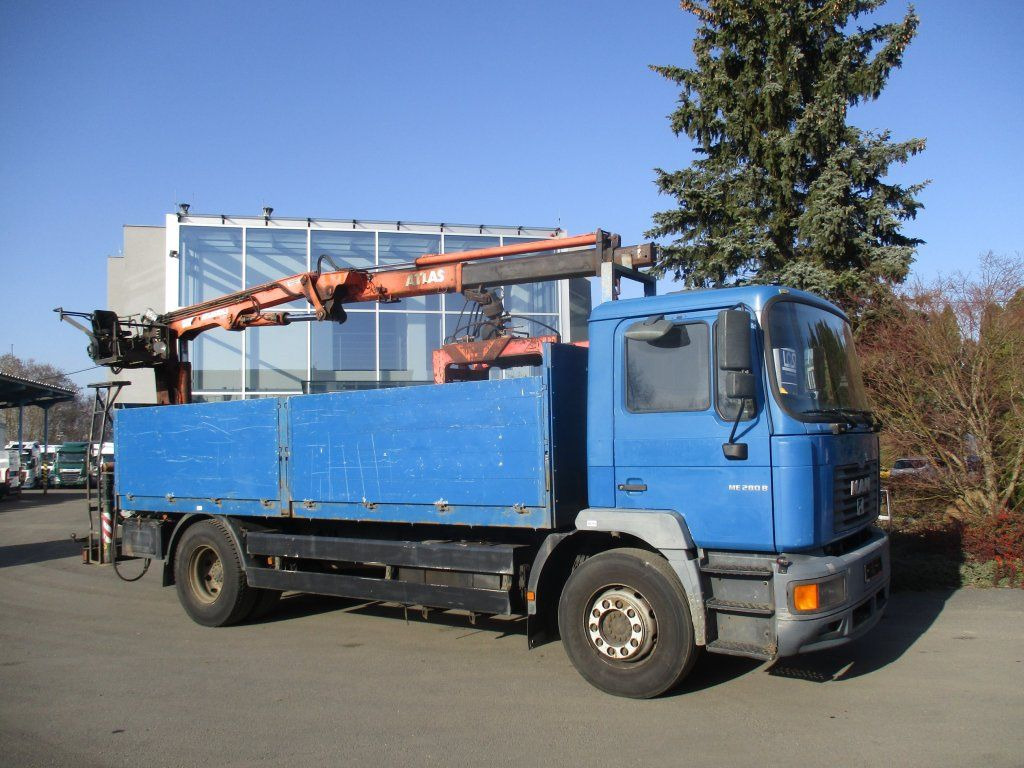 MAN 12.284 EURO 2 ATLAS - Auto s hydraulickou rukou: obrázek 3 MAN 12.284 EURO 2 ATLAS - Auto s hydraulickou rukou: obrázek 3