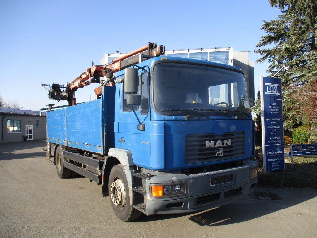 MAN 12.284 EURO 2 ATLAS - Auto s hydraulickou rukou: obrázek 2 MAN 12.284 EURO 2 ATLAS - Auto s hydraulickou rukou: obrázek 2