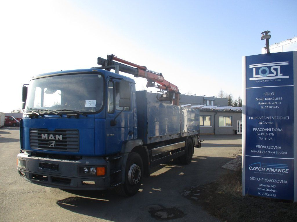MAN 12.284 EURO 2 ATLAS - Auto s hydraulickou rukou: obrázek 1 MAN 12.284 EURO 2 ATLAS - Auto s hydraulickou rukou: obrázek 1