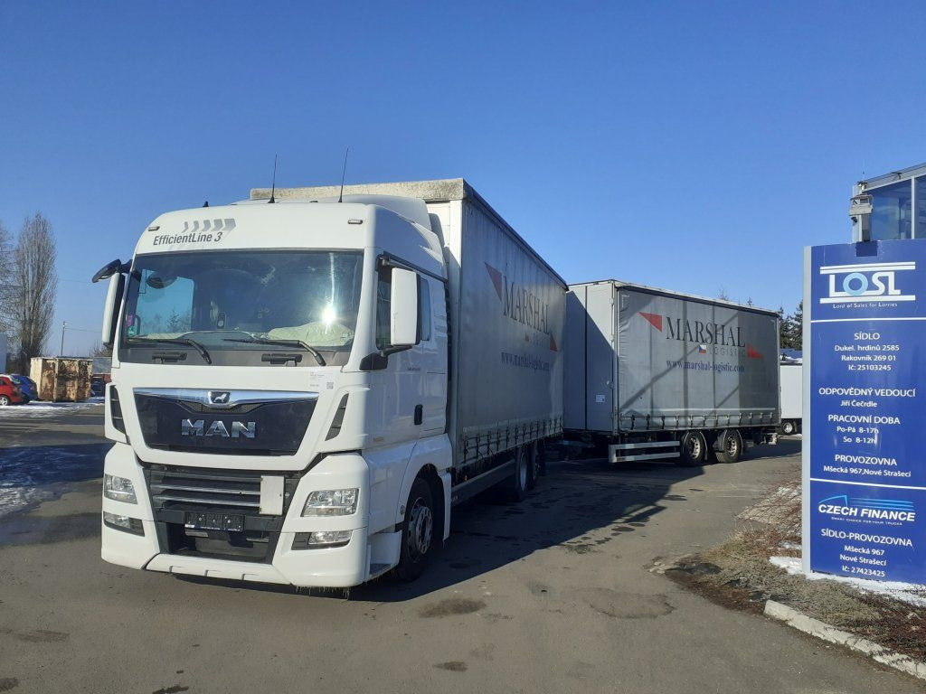 MAN TGX24.510 EURO 6 6x2 + Wecon - Plachtový nákladní auto: obrázek 1 MAN TGX24.510 EURO 6 6x2 + Wecon - Plachtový nákladní auto: obrázek 1