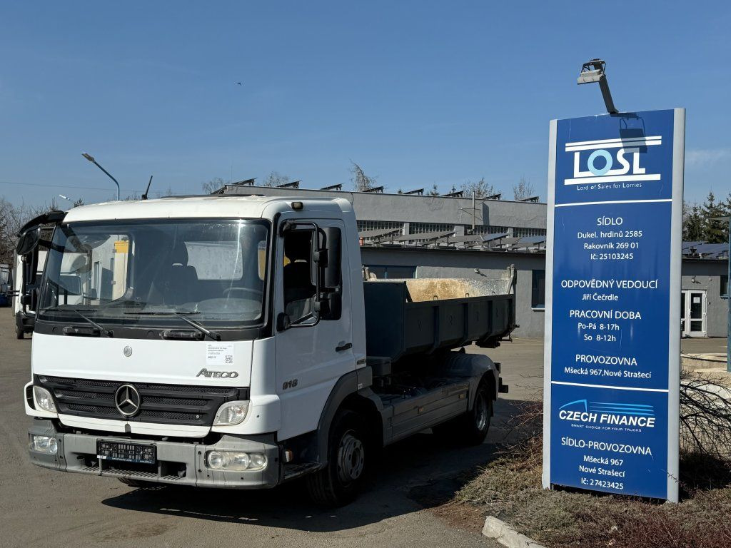 Mercedes-Benz 916 Atego EURO 4 - Hákový nosič kontejnerů: obrázek 1 Mercedes-Benz 916 Atego EURO 4 - Hákový nosič kontejnerů: obrázek 1