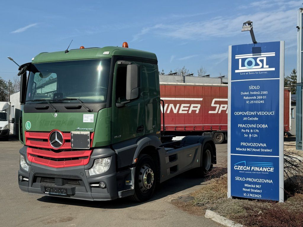 Mercedes-Benz 1843 Actros ADR FL, EX/II, EX/III, AT - Tahač: obrázek 1 Mercedes-Benz 1843 Actros ADR FL, EX/II, EX/III, AT - Tahač: obrázek 1