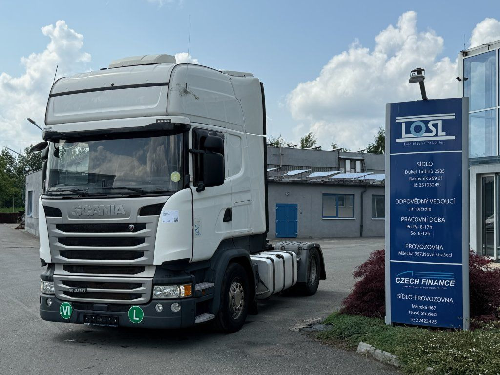 Scania R490 EURO 6 - Tahač: obrázek 1 Scania R490 EURO 6 - Tahač: obrázek 1