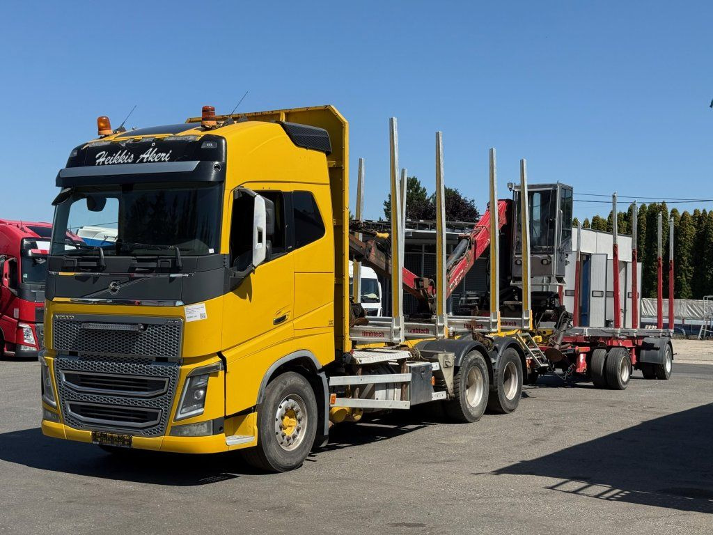 Volvo FH 16 750 6x4 + Fliegl - Lesovůz, Auto s hydraulickou rukou: obrázek 1 Volvo FH 16 750 6x4 + Fliegl - Lesovůz, Auto s hydraulickou rukou: obrázek 1