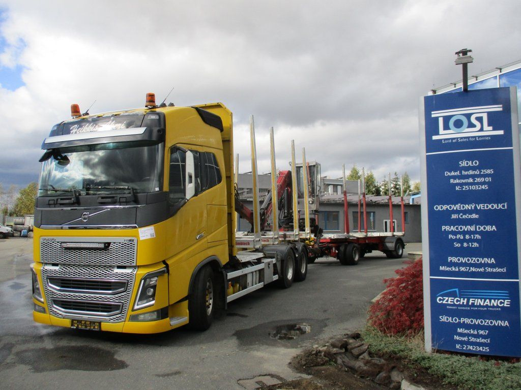 Volvo FH 16 750 6x4 + Fliegl - Lesovůz, Auto s hydraulickou rukou: obrázek 1 Volvo FH 16 750 6x4 + Fliegl - Lesovůz, Auto s hydraulickou rukou: obrázek 1