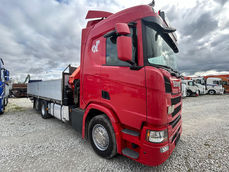 Scania R 450 | Palfinger PK 26002 | TULOSSA - Nákladní automobil valníkový/ Plošinový, Auto s hydraulickou rukou: obrázek 3 Scania R 450 | Palfinger PK 26002 | TULOSSA - Nákladní automobil valníkový/ Plošinový, Auto s hydraulickou rukou: obrázek 3