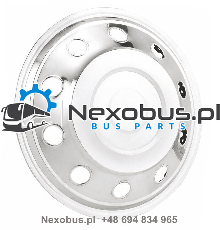 Kołpak 16" nierdzewny przód Fiat Ducato Iveco Daily Ford Transit - Pneumatiky a ráfky pro Autobus: obrázek 1 Kołpak 16" nierdzewny przód Fiat Ducato Iveco Daily Ford Transit - Pneumatiky a ráfky pro Autobus: obrázek 1