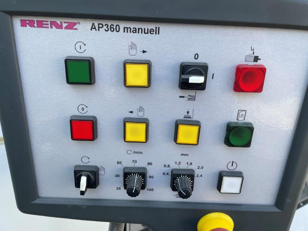 Tiskařský stroj AUTOMATIC PUNCH RENZ AP 360 V4 Manual: obrázek 14