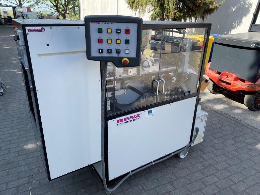 Tiskařský stroj AUTOMATIC PUNCH RENZ AP 360 V4 Manual: obrázek 13