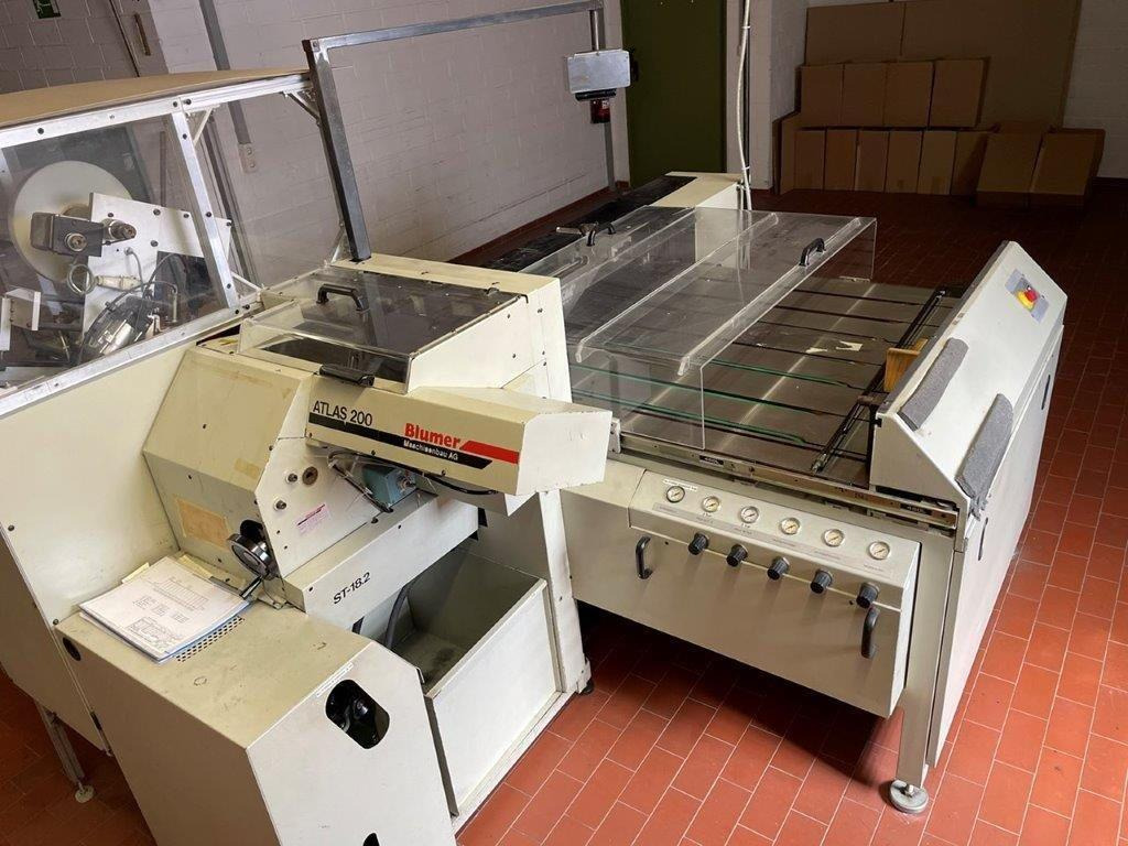 Blumer Atlas 200 label punch with Strip feeder and tape unit SE 18.4 - Tiskařský stroj: obrázek 1 Blumer Atlas 200 label punch with Strip feeder and tape unit SE 18.4 - Tiskařský stroj: obrázek 1