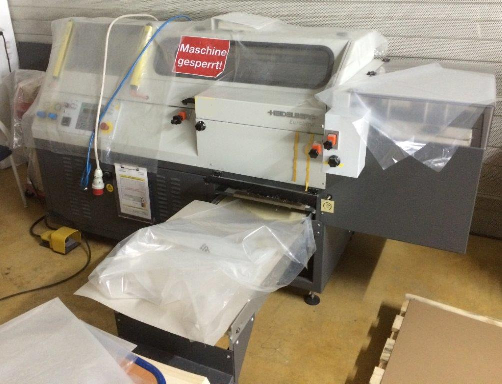 Heidelberg Eurobind EB-500 Single-Column Hotmelt Adhesive Binder - Vázací stroj: obrázek 1 Heidelberg Eurobind EB-500 Single-Column Hotmelt Adhesive Binder - Vázací stroj: obrázek 1