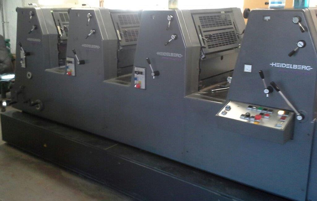 Heidelberg GTO 52-4-P3 four-color offset press - Ofsetová tiskárna: obrázek 2 Heidelberg GTO 52-4-P3 four-color offset press - Ofsetová tiskárna: obrázek 2