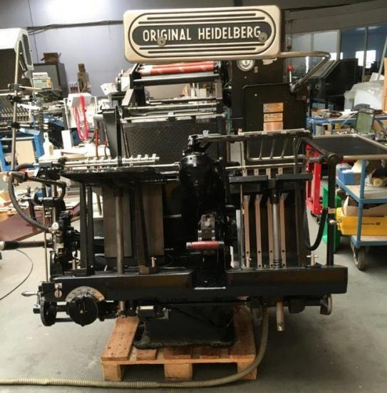 Tiskařský stroj Heidelberg GTP Hot Foil Embossing Crucible: obrázek 6
