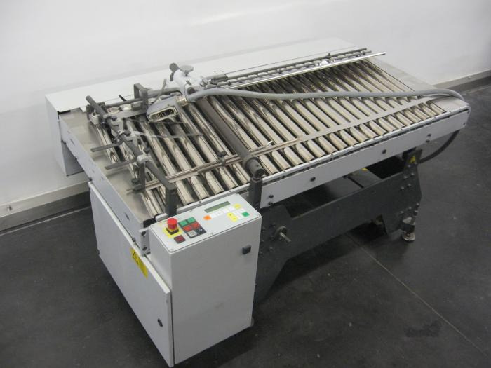 Heidelberg steel mobile, height-adjustable SRT 66 F-re-D inclined roller table (finishing station) - Skládací stroj: obrázek 2 Heidelberg steel mobile, height-adjustable SRT 66 F-re-D inclined roller table (finishing station) - Skládací stroj: obrázek 2