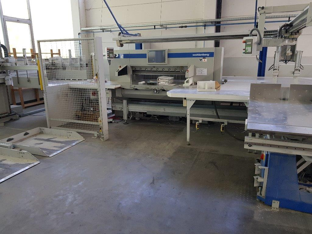 High performance cutting line Baumann Wohlenberg Perfecta 132 TS ASE LM - Stroj na řezání papíru: obrázek 1 High performance cutting line Baumann Wohlenberg Perfecta 132 TS ASE LM - Stroj na řezání papíru: obrázek 1
