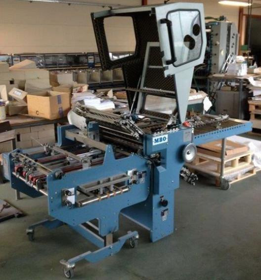 Skládací stroj MBO T-500-4-3X-F with SA 530 buckle plate folder: obrázek 6 Skládací stroj MBO T-500-4-3X-F with SA 530 buckle plate folder: obrázek 6