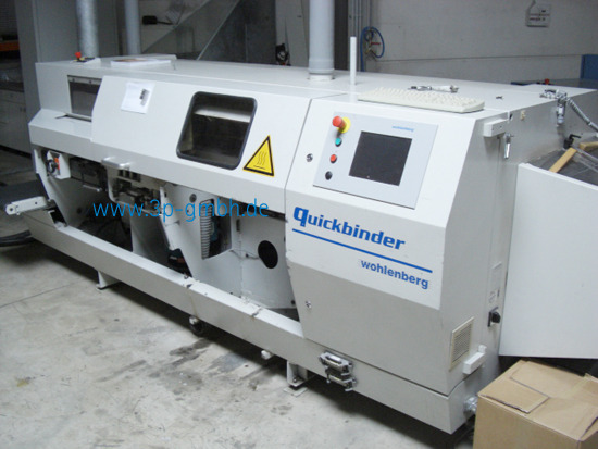 Perfect Binder WOHLENBERG QUICKBINDER with PUR and Gazingunit - Vázací stroj: obrázek 1 Perfect Binder WOHLENBERG QUICKBINDER with PUR and Gazingunit - Vázací stroj: obrázek 1