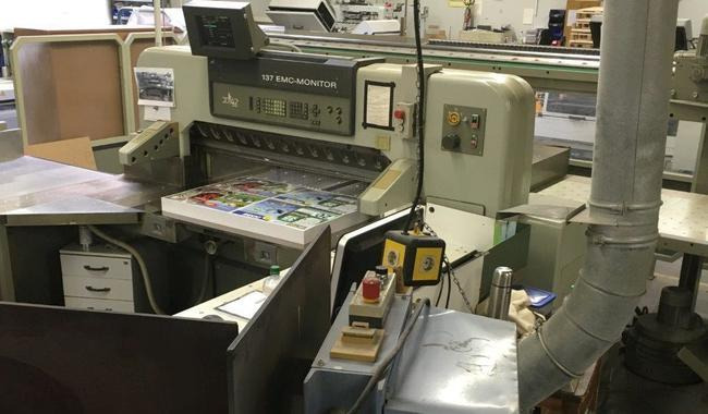 Polar Mohr 137 EM-MON cutting line - Stroj na řezání papíru: obrázek 2 Polar Mohr 137 EM-MON cutting line - Stroj na řezání papíru: obrázek 2