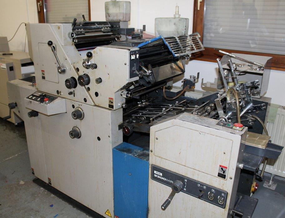 Ryobi 3300 MR two color offset printing machine - Ofsetová tiskárna: obrázek 1 Ryobi 3300 MR two color offset printing machine - Ofsetová tiskárna: obrázek 1