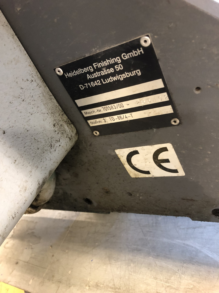 Stahlfolder Topline TD 66-4 with DCT control 3.tes buckle plate folder Heidelberg - Skládací stroj: obrázek 3 Stahlfolder Topline TD 66-4 with DCT control 3.tes buckle plate folder Heidelberg - Skládací stroj: obrázek 3
