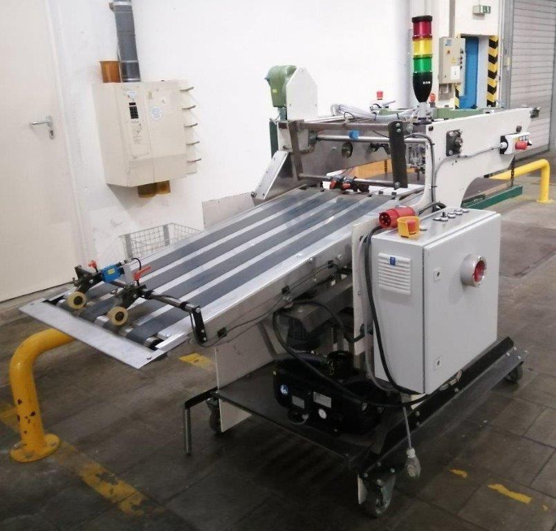 Werner Achilles Sondermaschinenbau - automatic mobile feeder for paper / cardboard - small size up to 50x60 cm - Skládací stroj: obrázek 1 Werner Achilles Sondermaschinenbau - automatic mobile feeder for paper / cardboard - small size up to 50x60 cm - Skládací stroj: obrázek 1