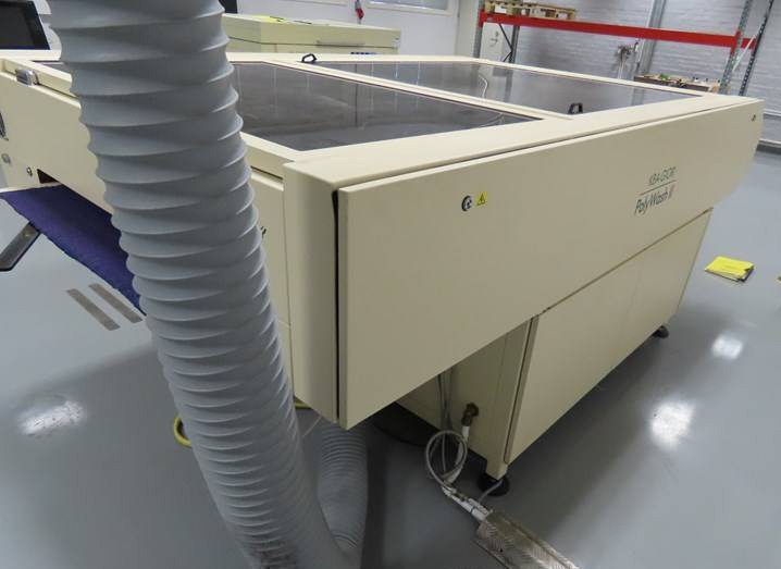Flexo printing plate washer Glunz & Jensen DEGRAF Polywash II - Tiskařský stroj: obrázek 4 Flexo printing plate washer Glunz & Jensen DEGRAF Polywash II - Tiskařský stroj: obrázek 4