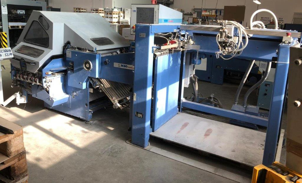 Semi-automatic adjustable combination folding machine MBO K 800.1-SKTL-4-FP from Bj. 2003 - Skládací stroj: obrázek 4 Semi-automatic adjustable combination folding machine MBO K 800.1-SKTL-4-FP from Bj. 2003 - Skládací stroj: obrázek 4
