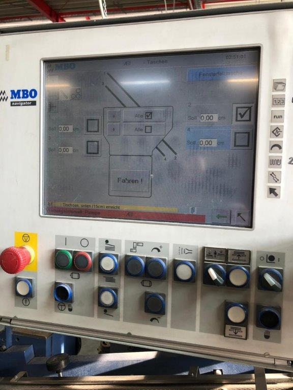 Semi-automatic adjustable combination folding machine MBO K 800.1-SKTL-4-FP from Bj. 2003 - Skládací stroj: obrázek 5 Semi-automatic adjustable combination folding machine MBO K 800.1-SKTL-4-FP from Bj. 2003 - Skládací stroj: obrázek 5