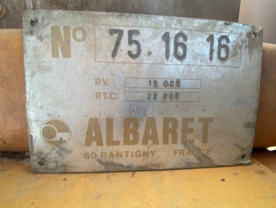 Pneumatikový válec Albaret P3: obrázek 9