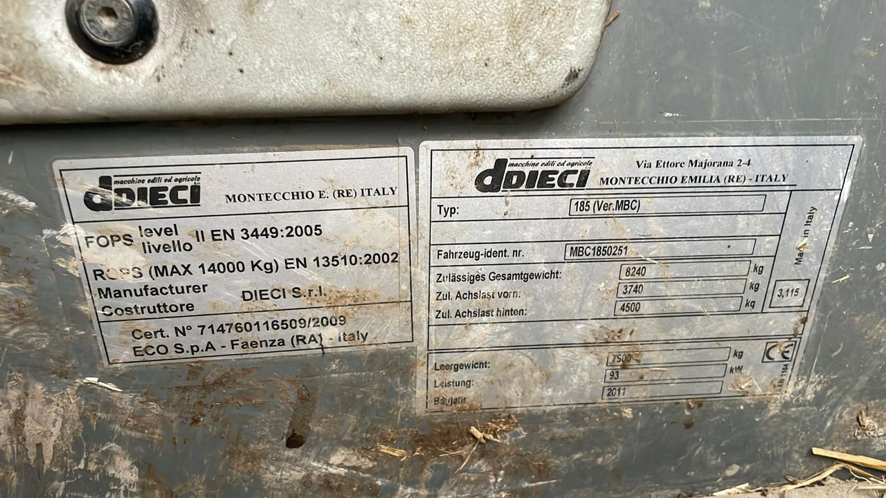 Dieci 37.7 Agri Star - Teleskopický manipulátor: obrázek 5 Dieci 37.7 Agri Star - Teleskopický manipulátor: obrázek 5