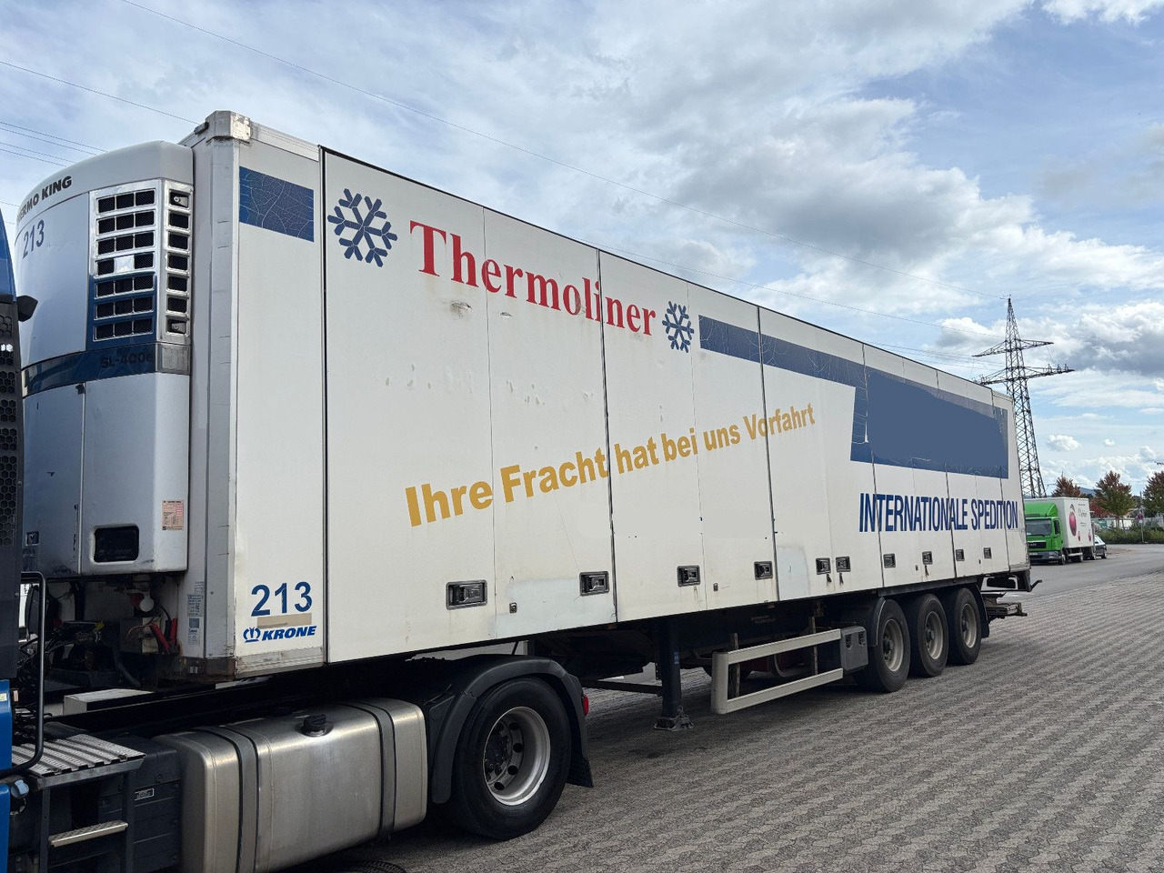 Krone Thermo King SL400 SEITENTÜREN - Chladírenský návěs: obrázek 1 Krone Thermo King SL400 SEITENTÜREN - Chladírenský návěs: obrázek 1