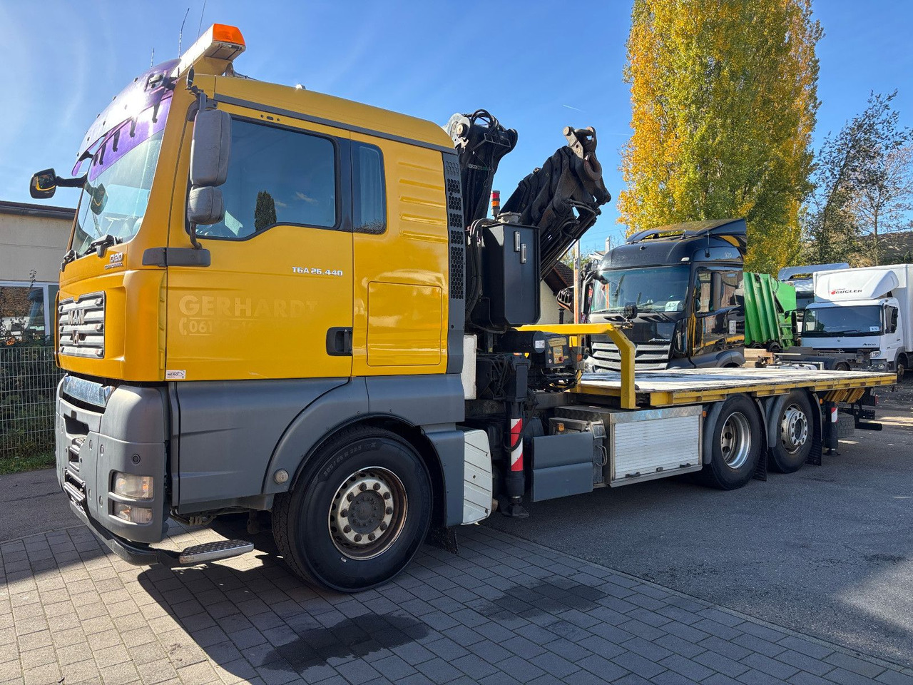 MAN TGA 26.440 FASSI F450AXP Containerauf./Lenkachse - Auto s hydraulickou rukou: obrázek 1 MAN TGA 26.440 FASSI F450AXP Containerauf./Lenkachse - Auto s hydraulickou rukou: obrázek 1