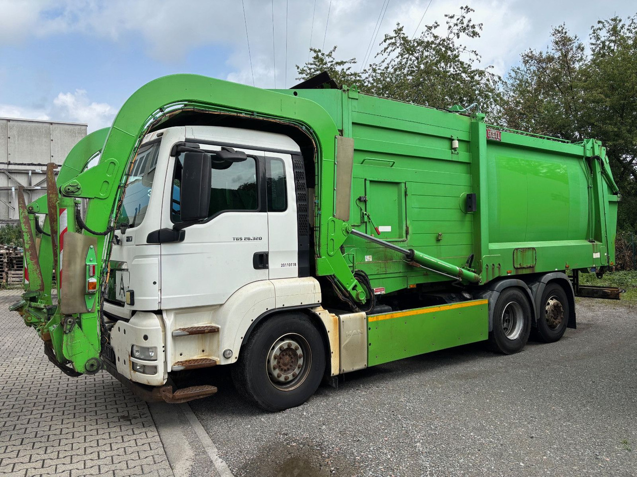 MAN TGS 26.320 EEV Heil Aufbau/Frontlader/Lift - Vůz na odvoz odpadků: obrázek 2 MAN TGS 26.320 EEV Heil Aufbau/Frontlader/Lift - Vůz na odvoz odpadků: obrázek 2
