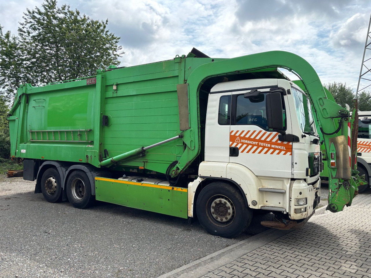 MAN TGS 26.320 EEV Heil Aufbau/Frontlader/Lift - Vůz na odvoz odpadků: obrázek 4 MAN TGS 26.320 EEV Heil Aufbau/Frontlader/Lift - Vůz na odvoz odpadků: obrázek 4