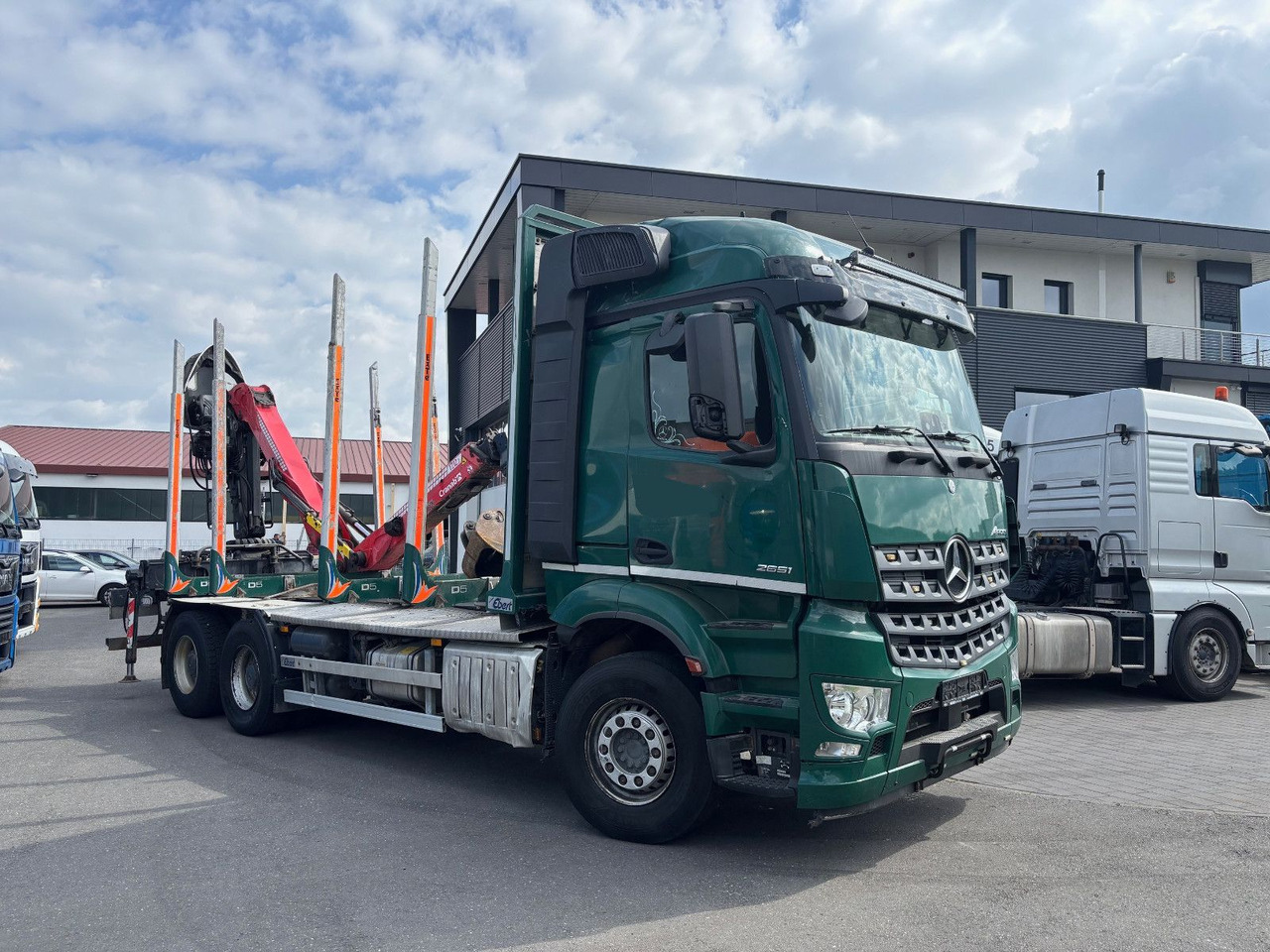 Mercedes-Benz Arocs 6x4/Kran Cranab TZ 12.2 - Lesovůz, Auto s hydraulickou rukou: obrázek 5 Mercedes-Benz Arocs 6x4/Kran Cranab TZ 12.2 - Lesovůz, Auto s hydraulickou rukou: obrázek 5