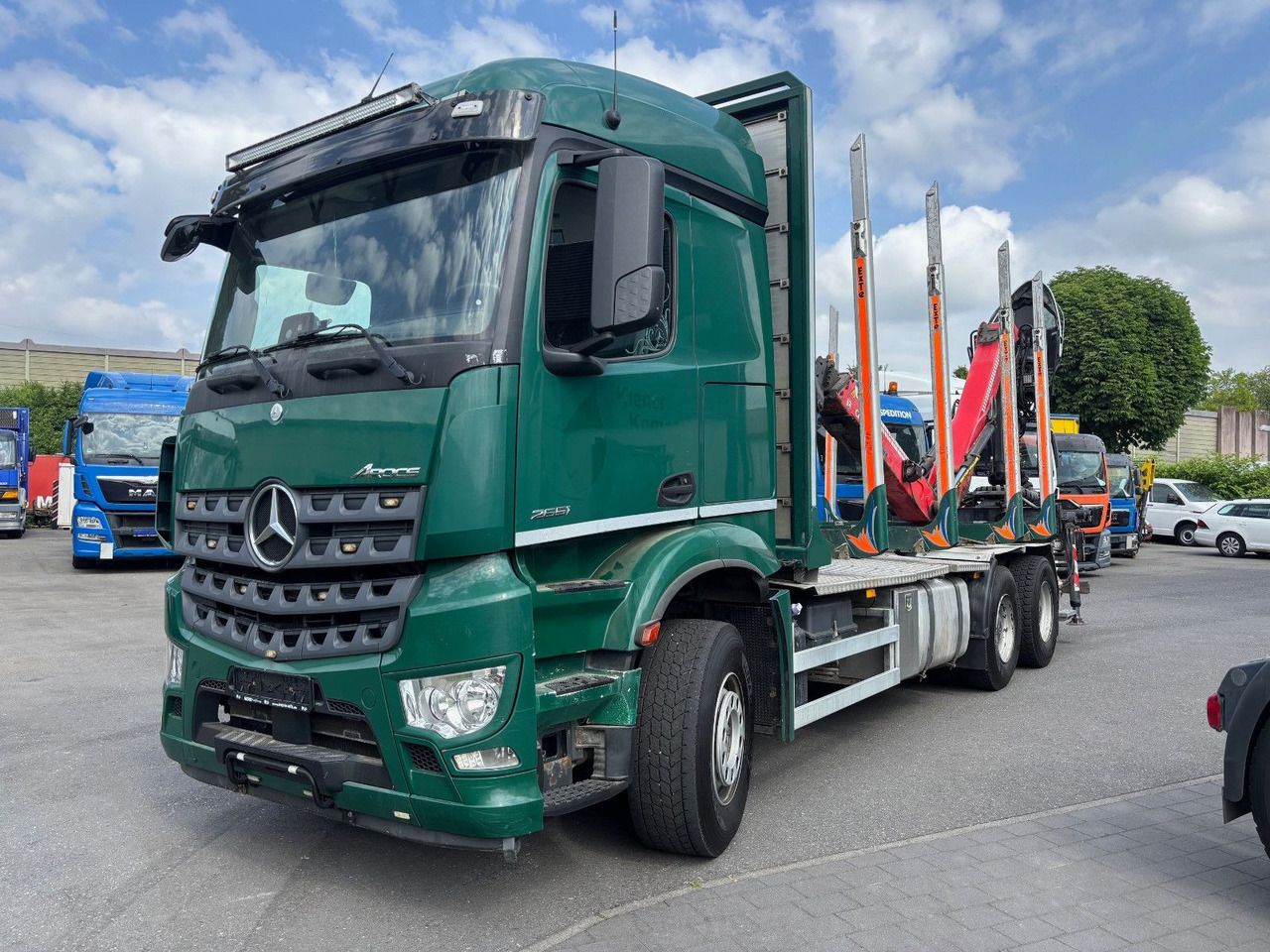 Mercedes-Benz Arocs 6x4/Kran Cranab TZ 12.2 - Lesovůz, Auto s hydraulickou rukou: obrázek 2 Mercedes-Benz Arocs 6x4/Kran Cranab TZ 12.2 - Lesovůz, Auto s hydraulickou rukou: obrázek 2