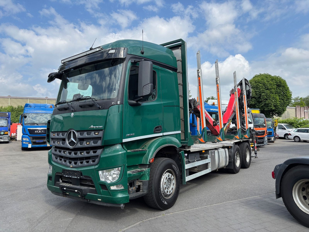 Mercedes-Benz Arocs 6x4/Kran Cranab TZ 12.2 - Lesovůz, Auto s hydraulickou rukou: obrázek 4 Mercedes-Benz Arocs 6x4/Kran Cranab TZ 12.2 - Lesovůz, Auto s hydraulickou rukou: obrázek 4
