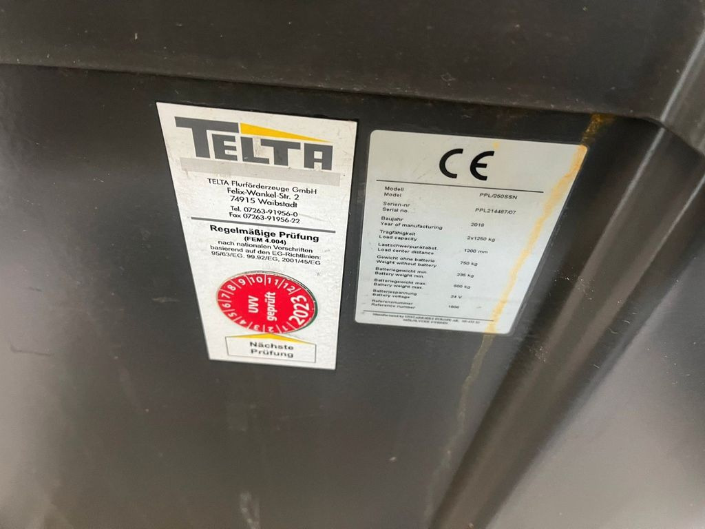 Telta Atlas Tempo PPL/250 SSN 10 Stück vorhanden - Vychystávací vozík: obrázek 5 Telta Atlas Tempo PPL/250 SSN 10 Stück vorhanden - Vychystávací vozík: obrázek 5