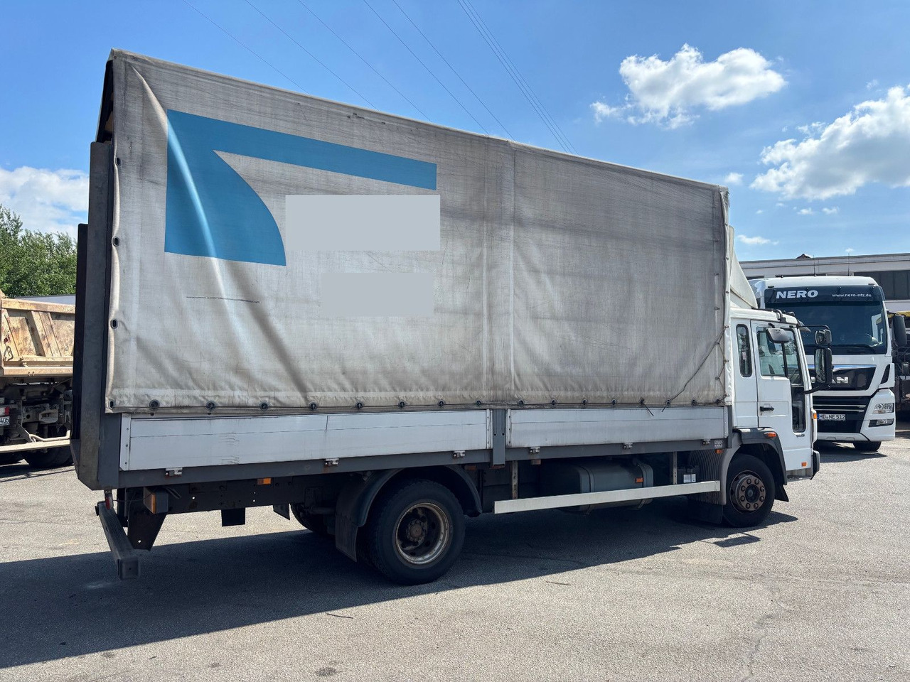 Volvo FL6 Klima/Luftfederung - Plachtová dodávka: obrázek 4 Volvo FL6 Klima/Luftfederung - Plachtová dodávka: obrázek 4