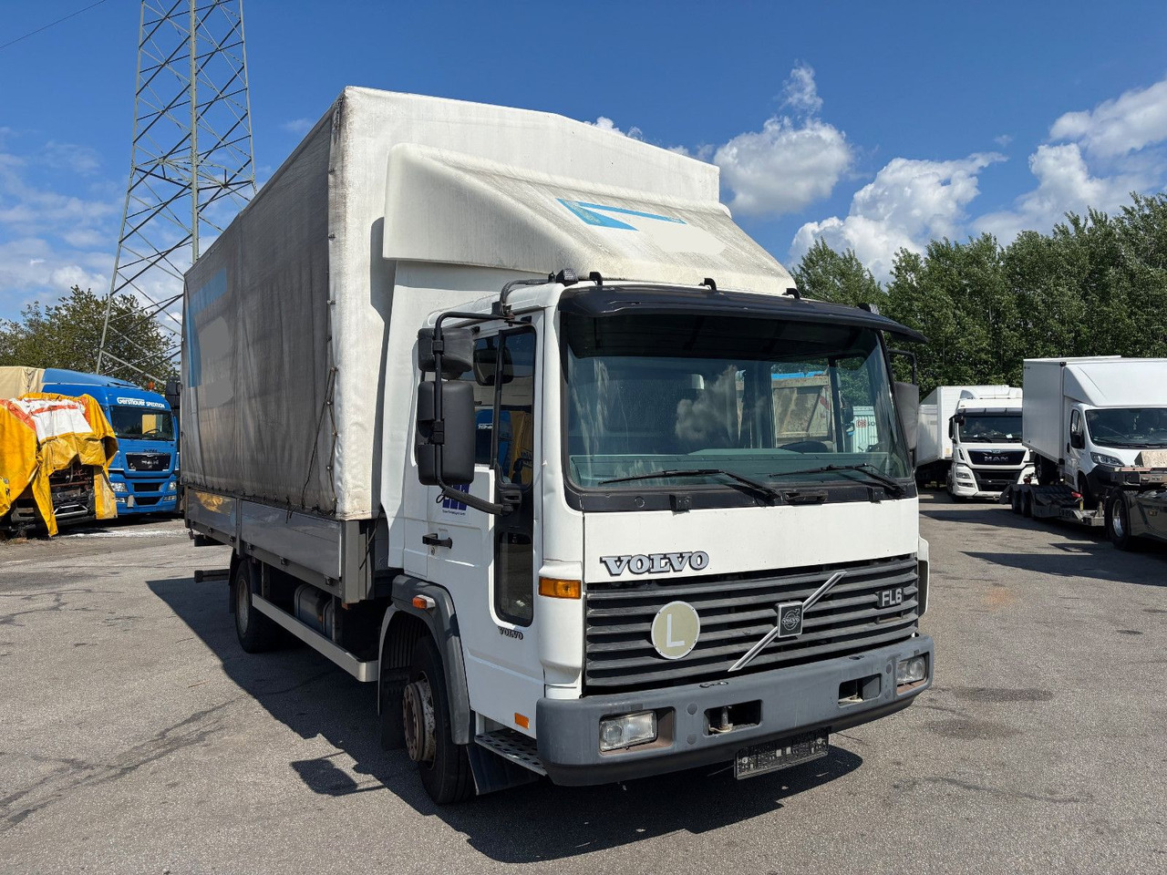 Volvo FL6 Klima/Luftfederung - Plachtová dodávka: obrázek 2 Volvo FL6 Klima/Luftfederung - Plachtová dodávka: obrázek 2